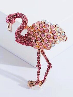 IN THE PINK BROOCH